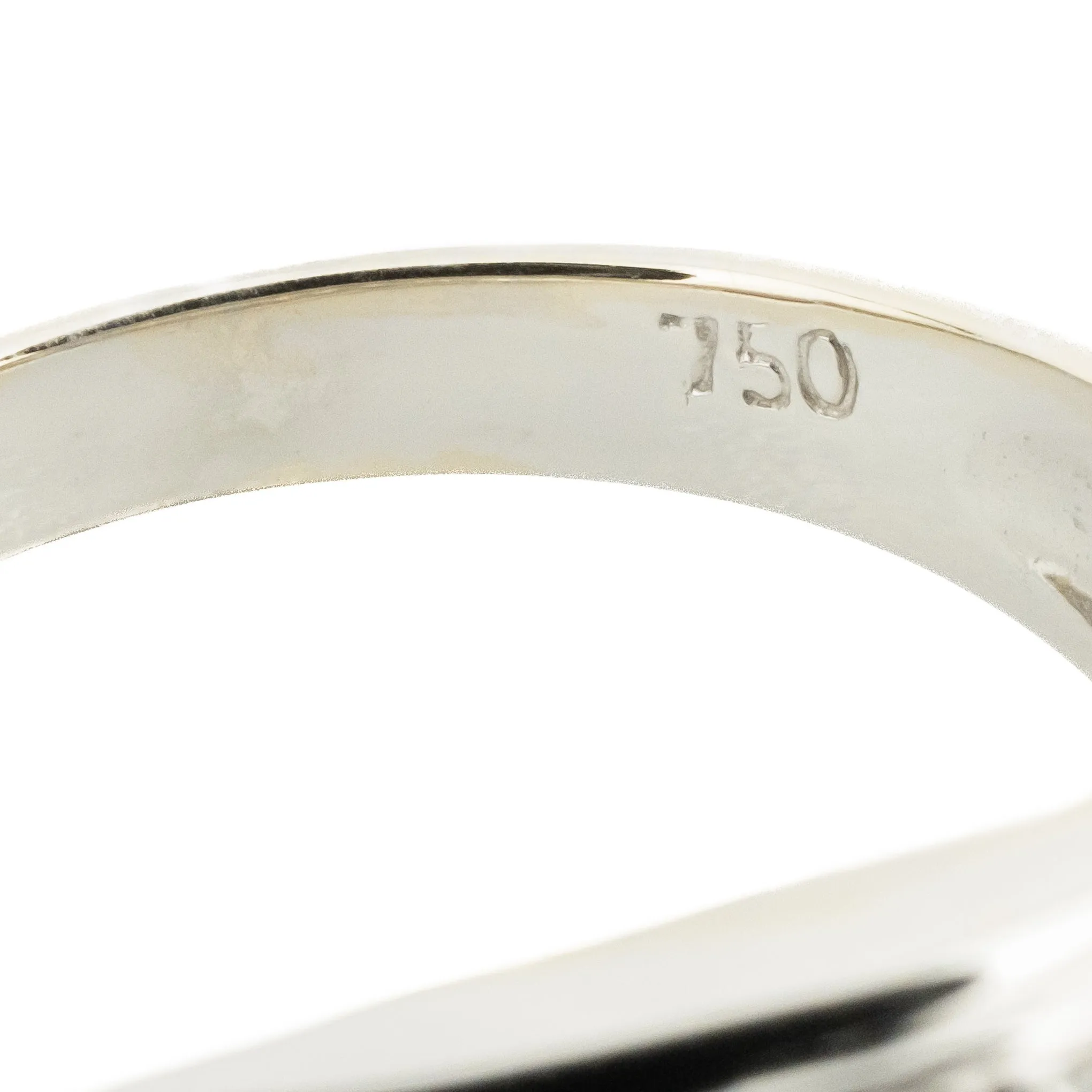 0.33ctw Round Diamond Pave Ring in 18K White Gold - Size 7.75