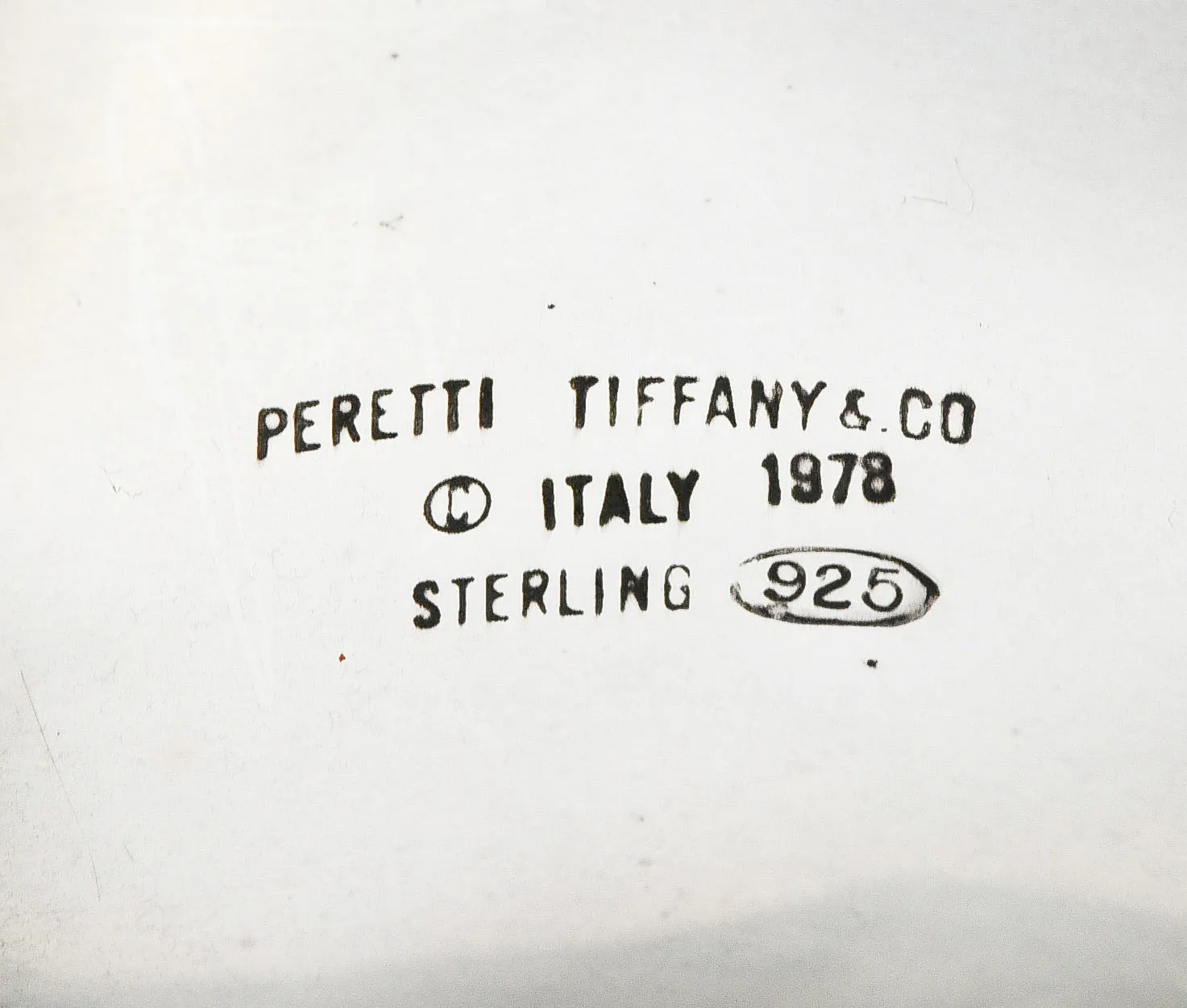 1978 Elsa Peretti Tiffany & Co. Italy Sterling Silver 41 MM Bone Cuff Bracelet