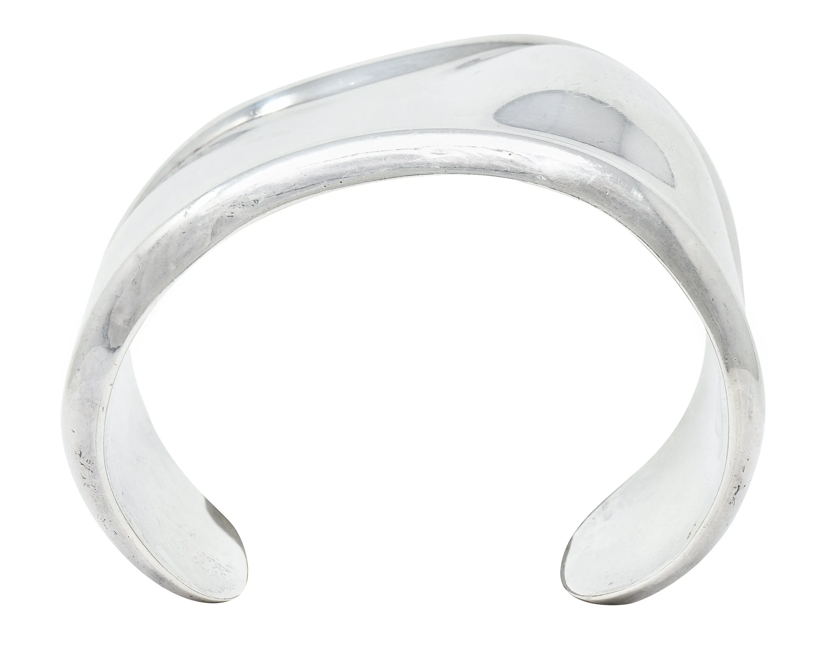 1978 Vintage Elsa Peretti Tiffany & Co. Sterling Silver 41 MM Small Bone Cuff Bracelet