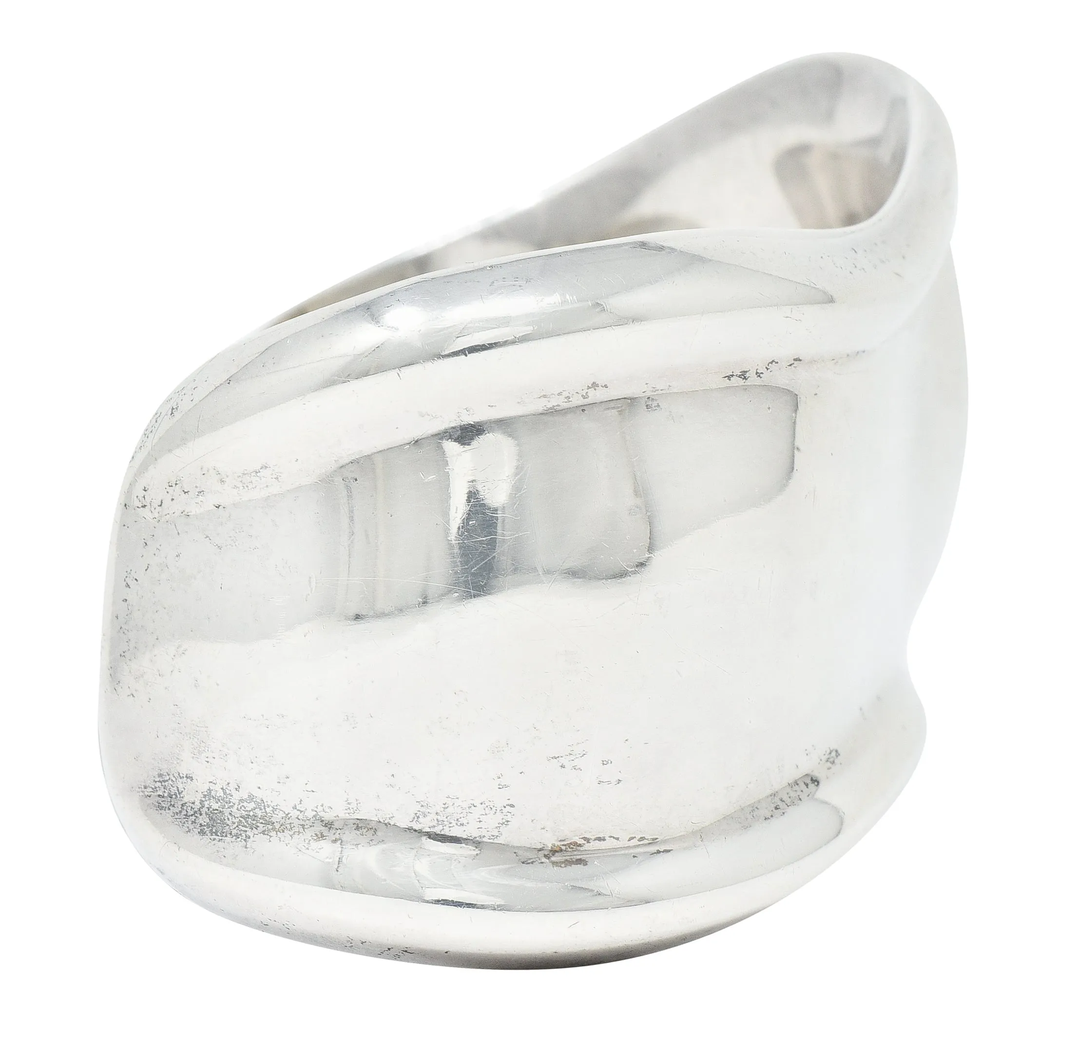 1978 Vintage Elsa Peretti Tiffany & Co. Sterling Silver 41 MM Small Bone Cuff Bracelet