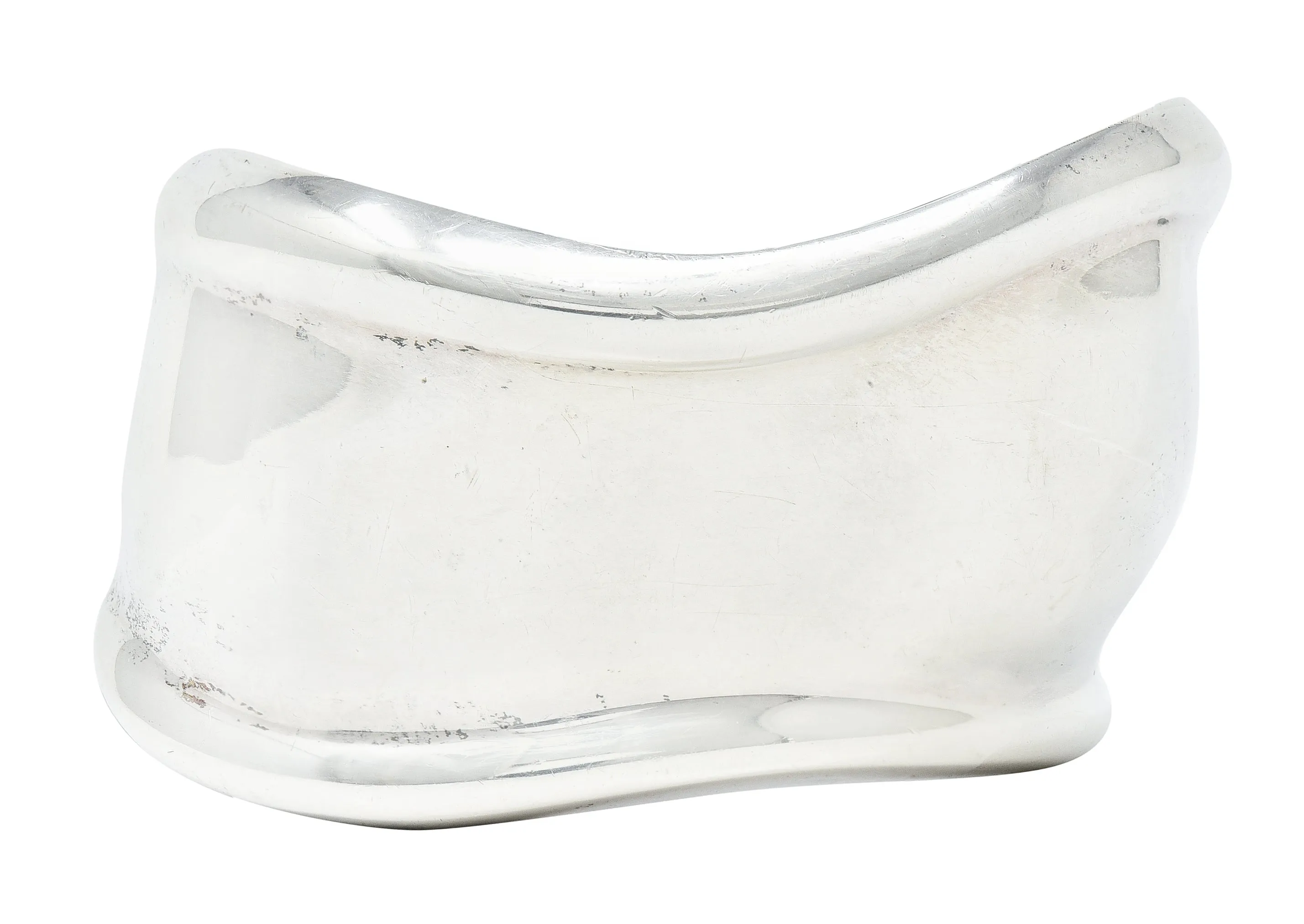 1978 Vintage Elsa Peretti Tiffany & Co. Sterling Silver 41 MM Small Bone Cuff Bracelet