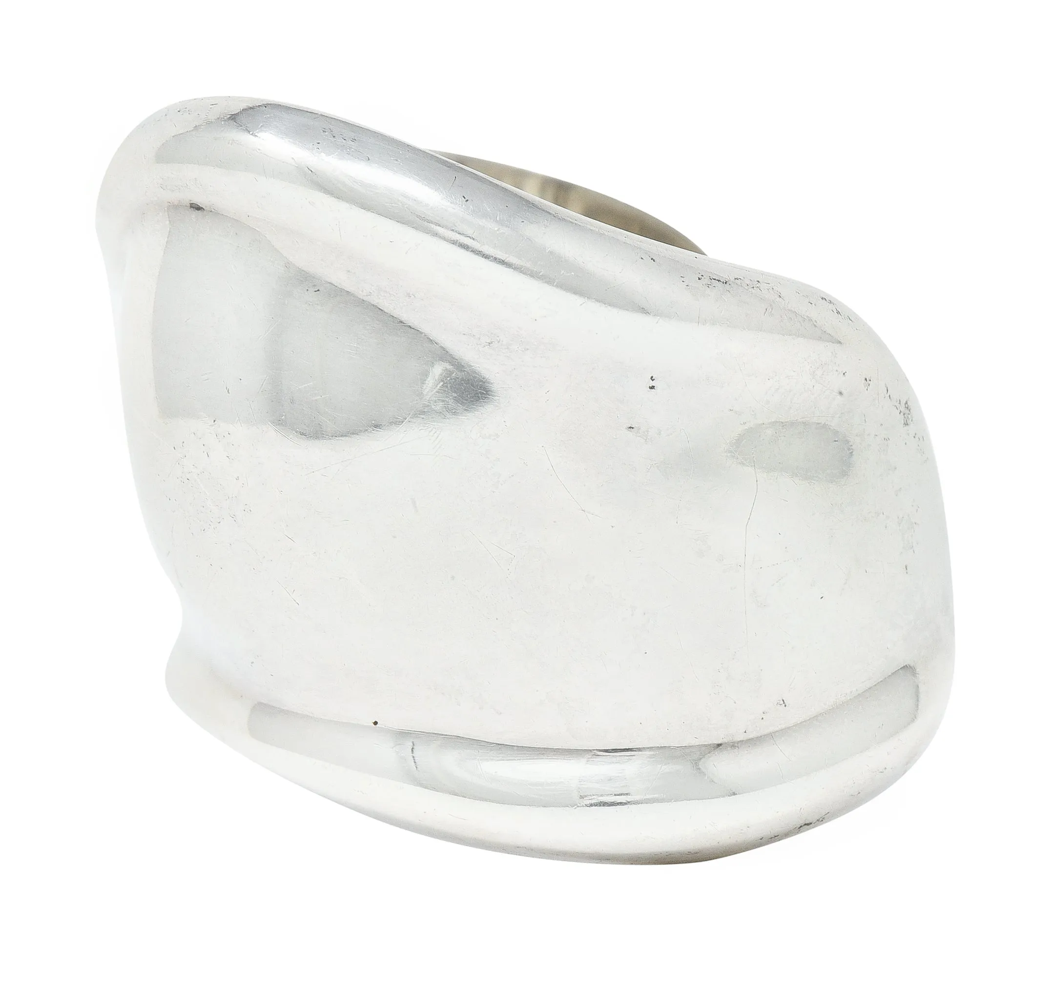 1978 Vintage Elsa Peretti Tiffany & Co. Sterling Silver 41 MM Small Bone Cuff Bracelet
