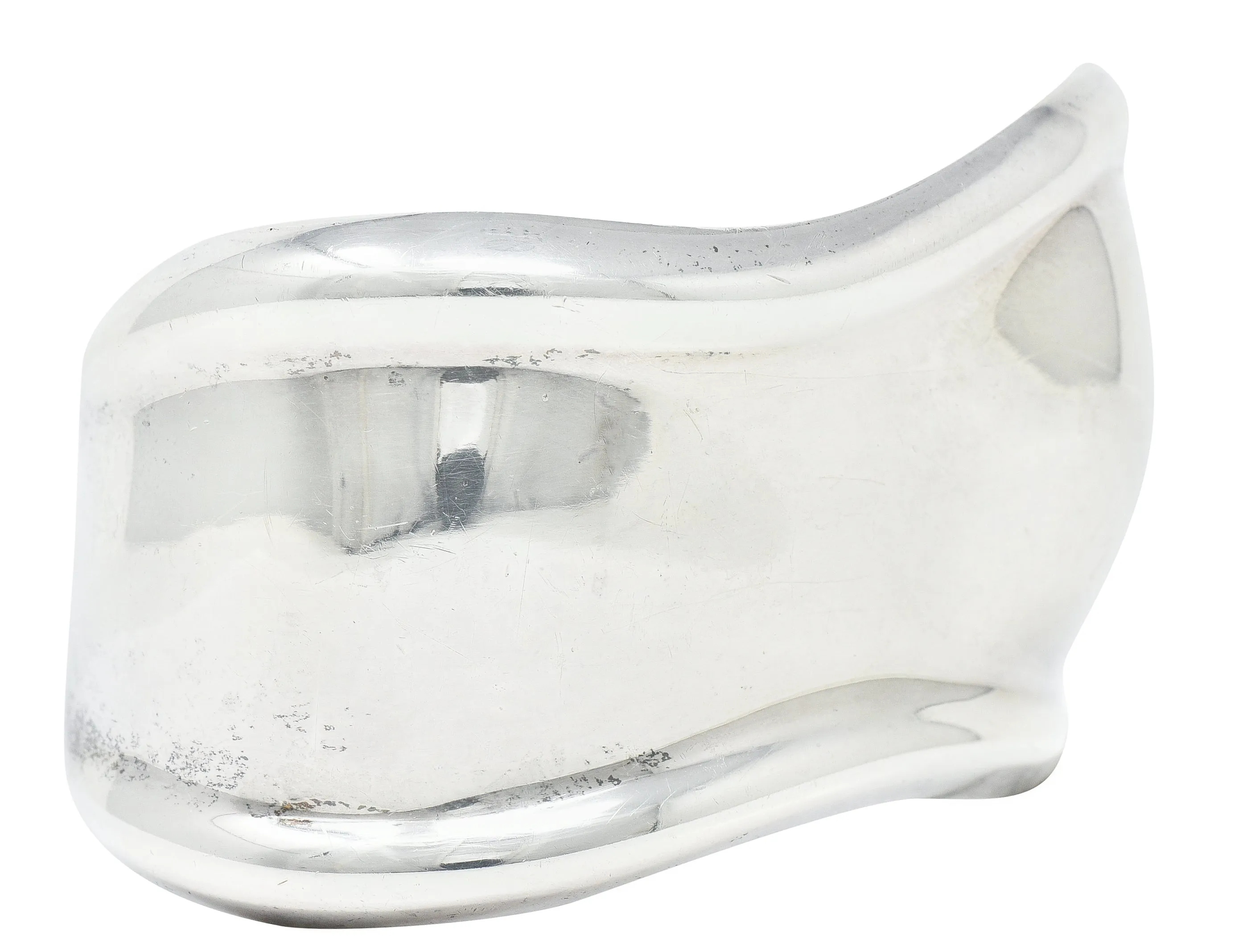 1978 Vintage Elsa Peretti Tiffany & Co. Sterling Silver 41 MM Small Bone Cuff Bracelet