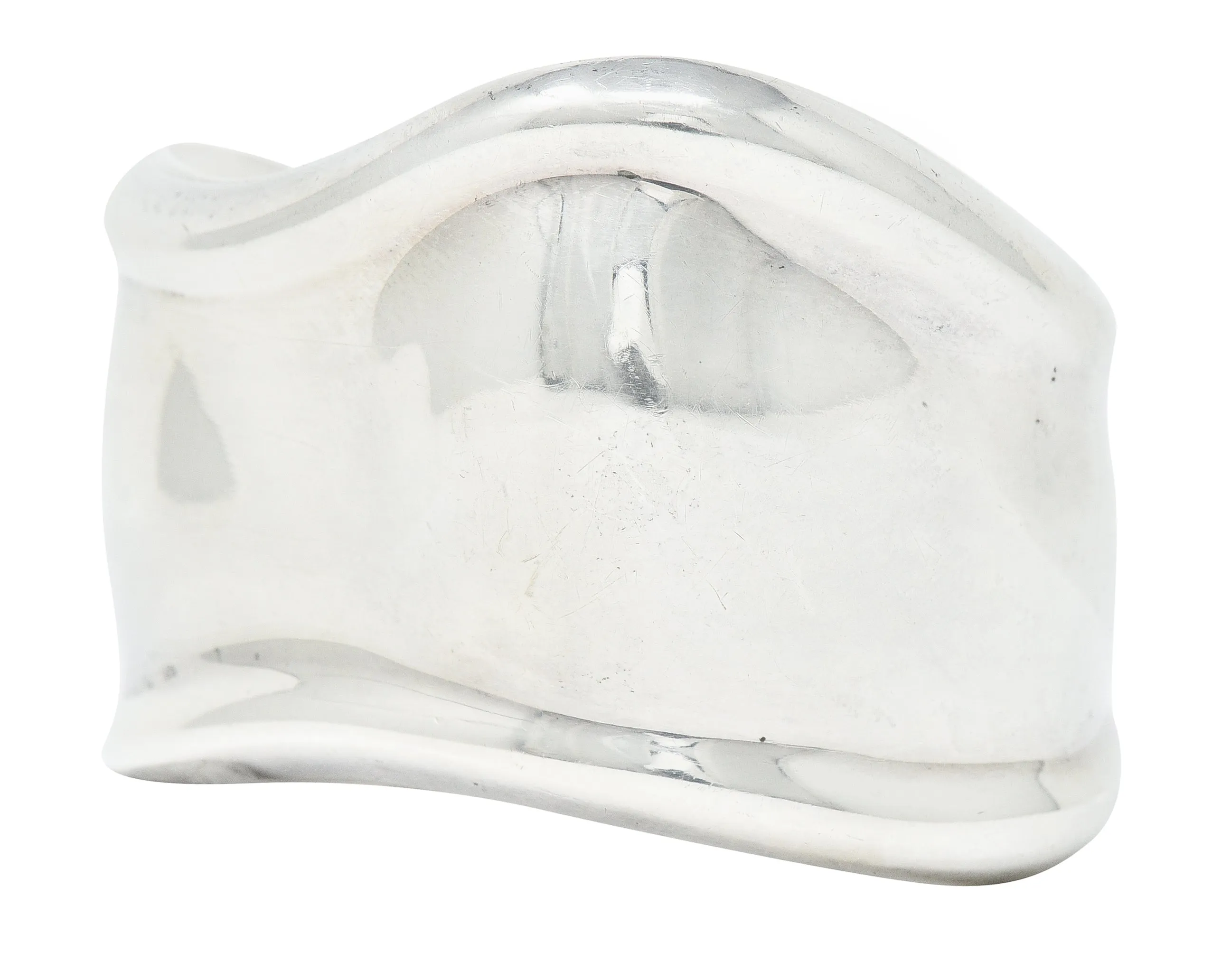 1978 Vintage Elsa Peretti Tiffany & Co. Sterling Silver 41 MM Small Bone Cuff Bracelet