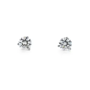 2.50ctw Lab-Grown Diamond Stud Earrings  14K White Gold