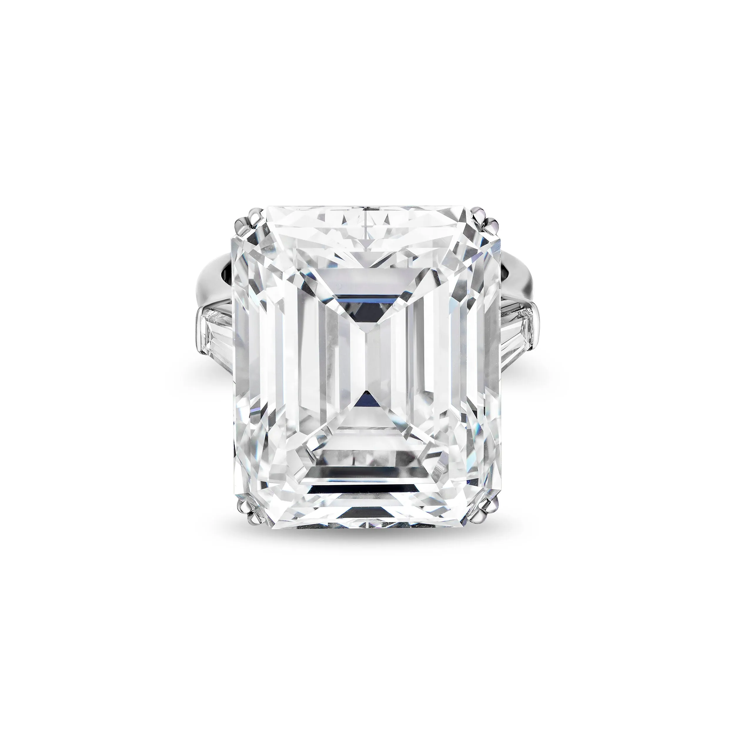28ct Emerald Cut I VS2 Harry Winston Ring