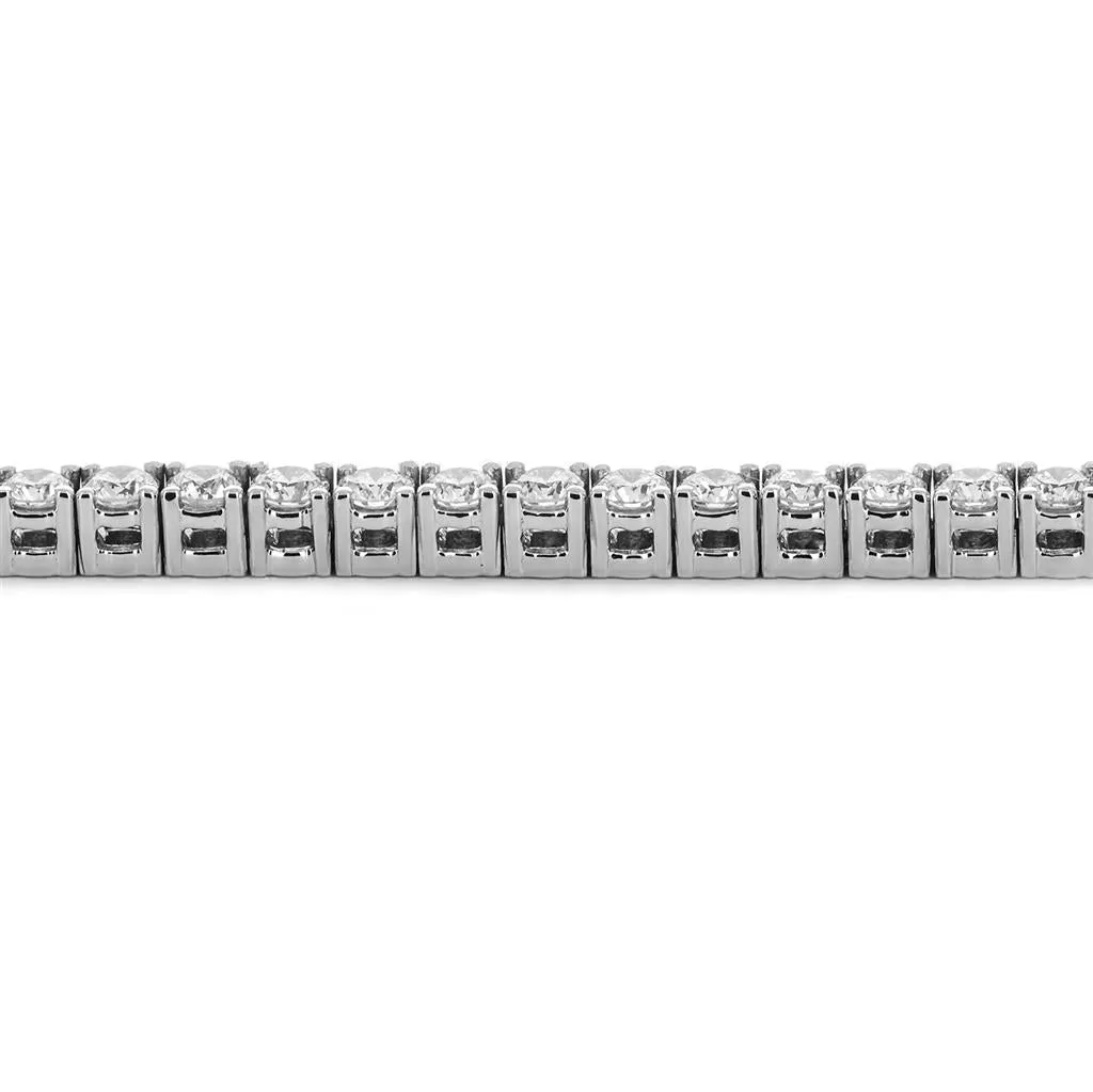 4.00ctw Round Diamond Tennis Bracelet - White Gold