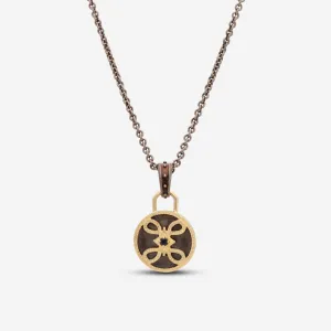 Armenta 18K Yellow Gold & Grey Sterling Silver Unisex Necklace 19672
