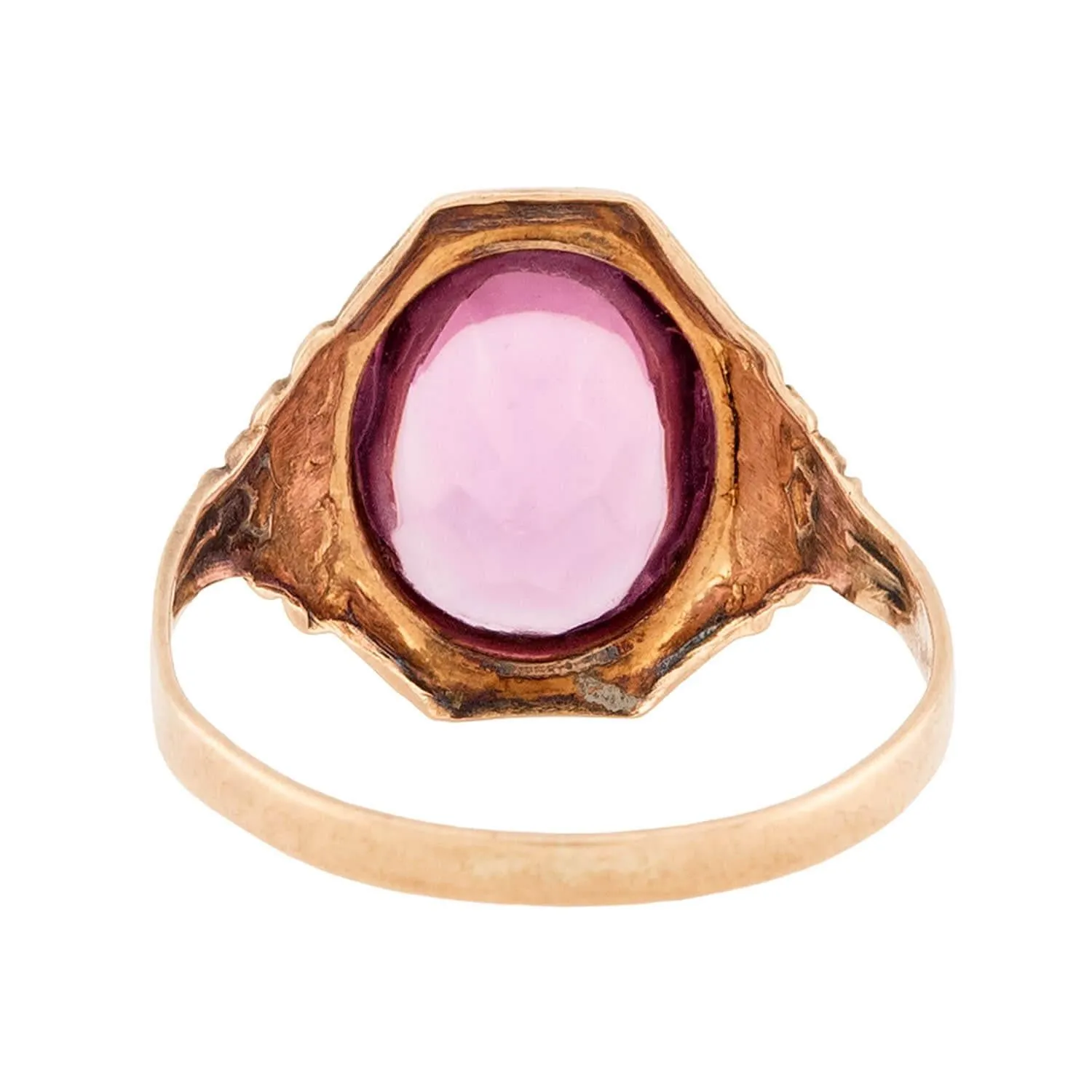 Art Deco 10k Amethyst Ring