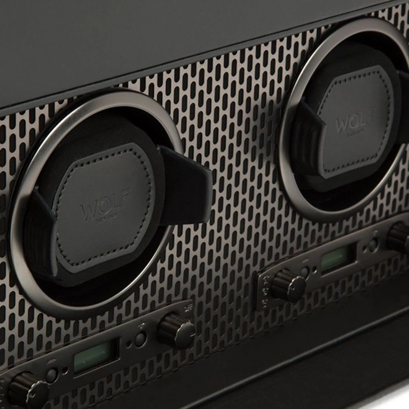 Axis Double Watch Winder With Storage