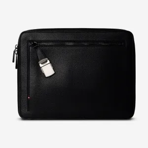 Bally Gabher Black Leather Men's Handbag 6230945