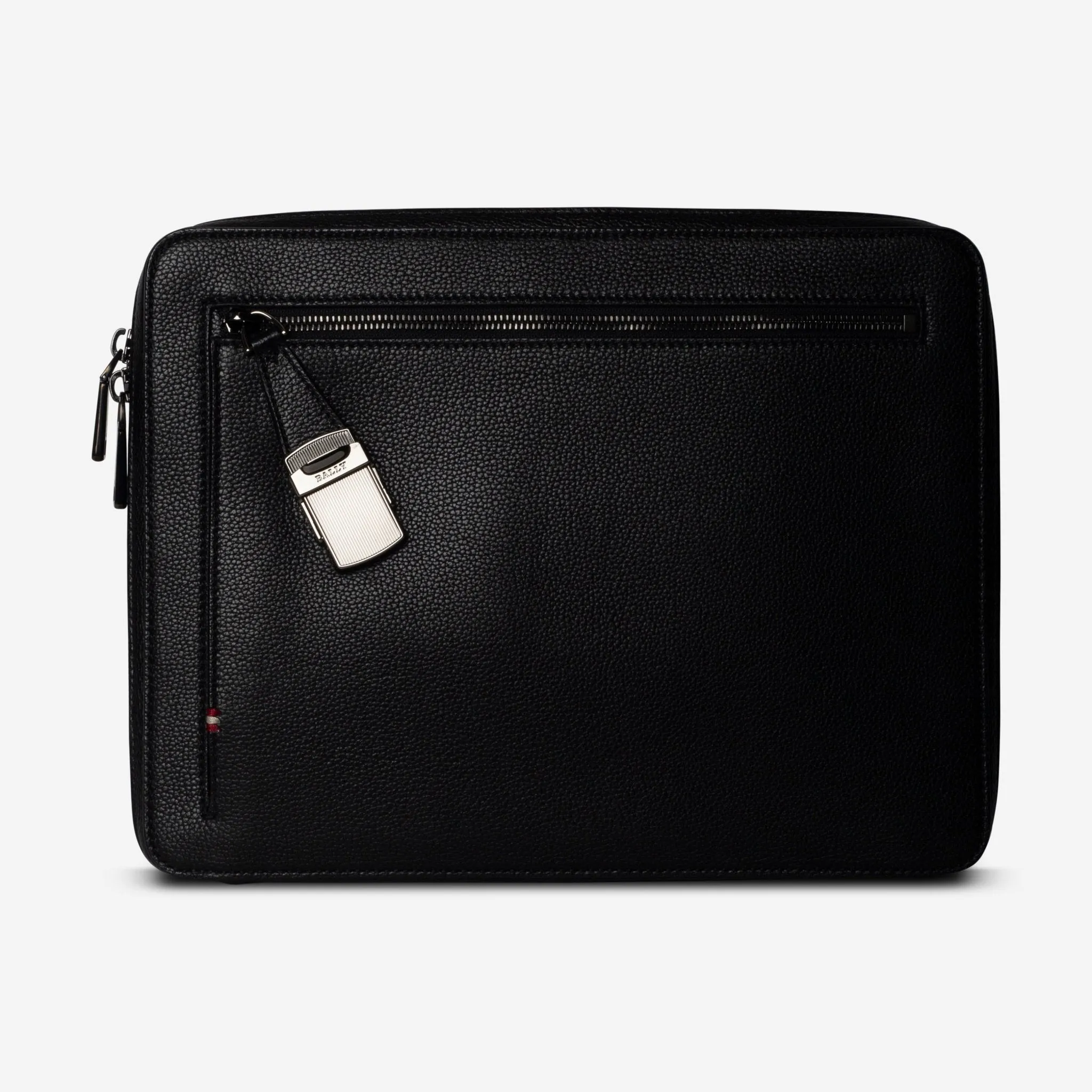 Bally Gabher Black Leather Men's Handbag 6230945