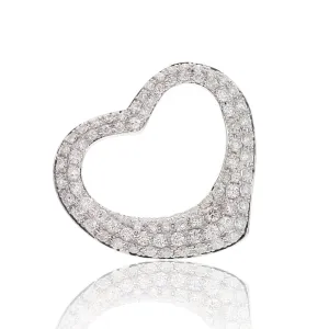 Bandiera Jewellers Diamond Heart Pendant 0.75ct APD-15992