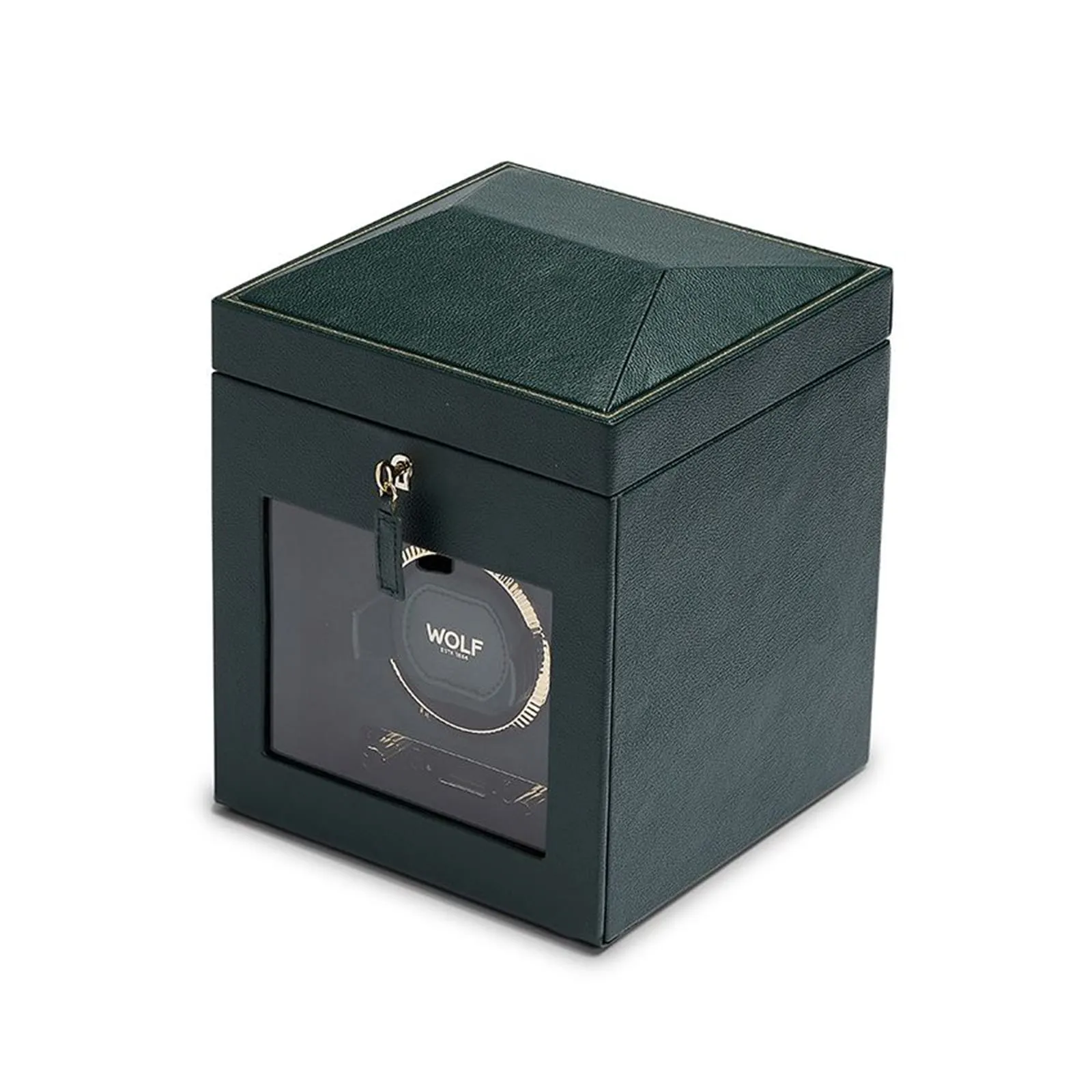 British Racing Single Watch Winder with Storage