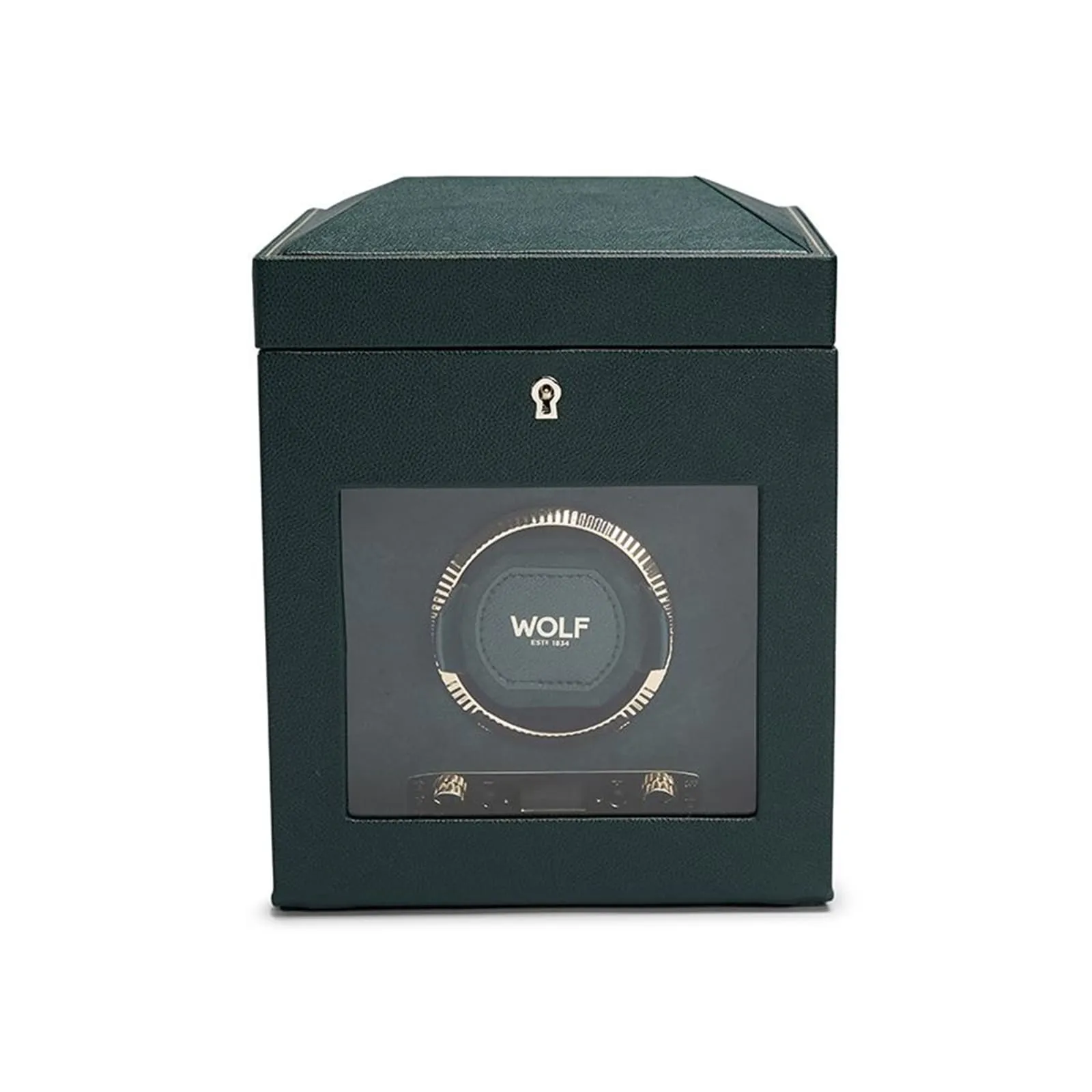 British Racing Single Watch Winder with Storage
