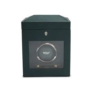 British Racing Single Watch Winder with Storage