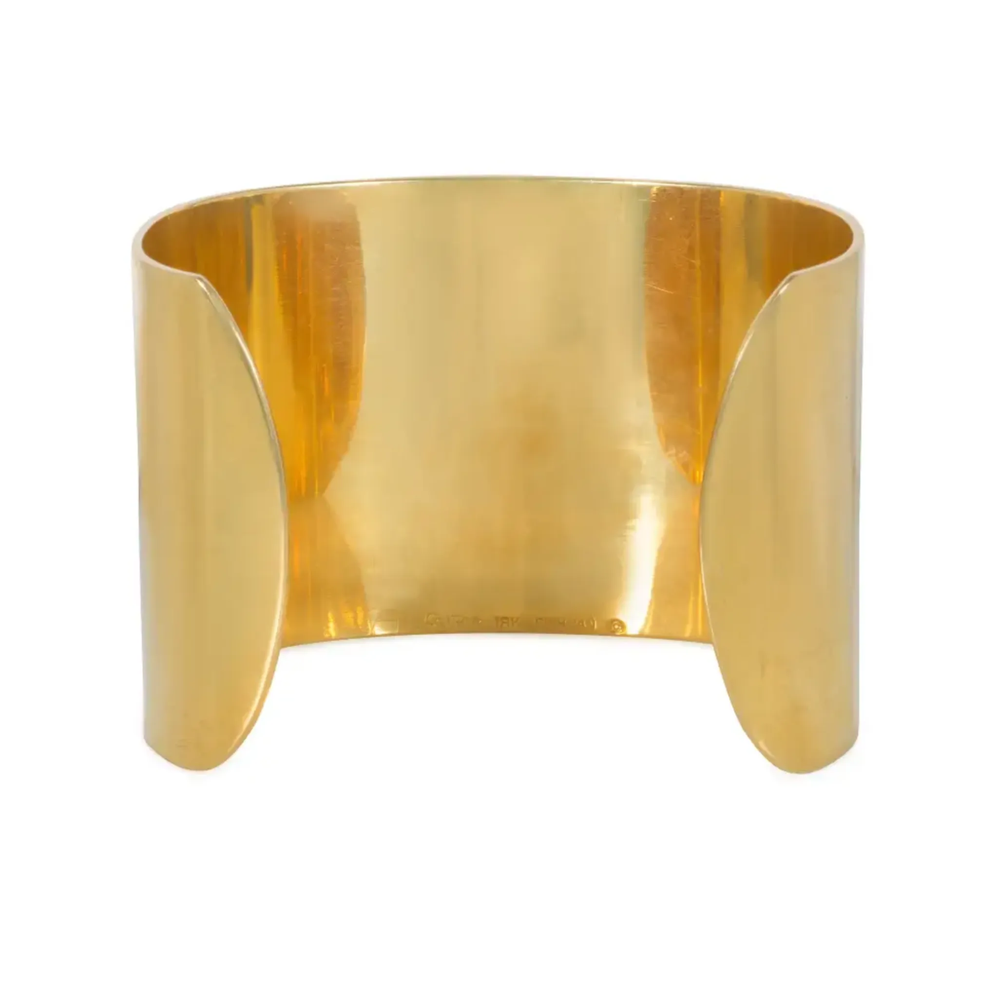 Cartier France 1970s 18KT White & Yellow Gold Bracelet
