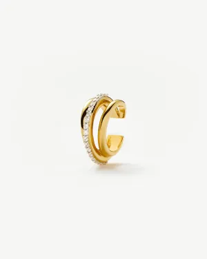 Celestial Pave Ear Cuff | 18k Gold Vermeil/Cubic Zirconia