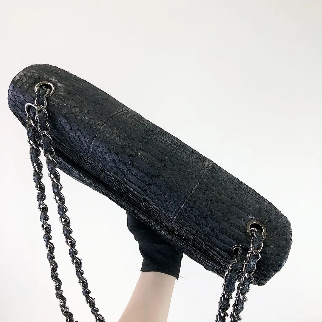 Chanel Timeless Classic Maxi Double Flap, Exotic