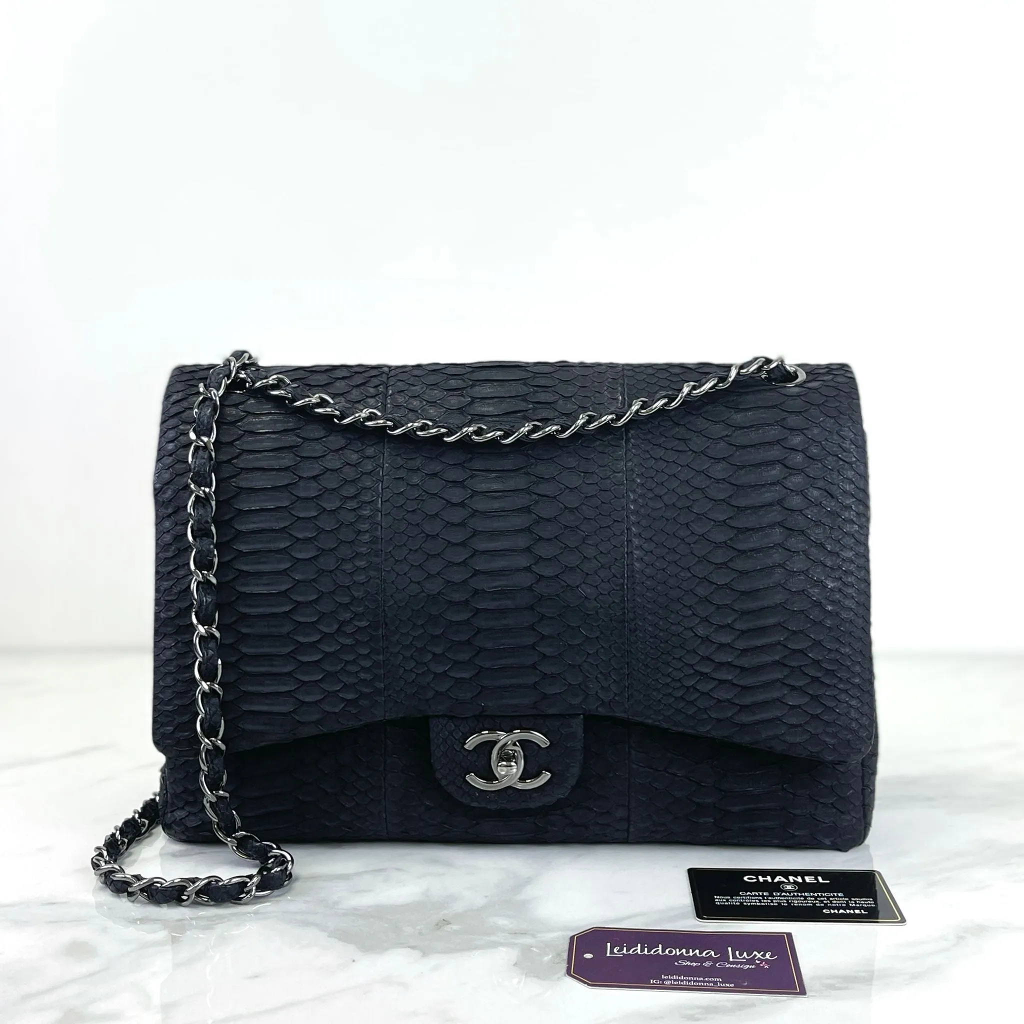 Chanel Timeless Classic Maxi Double Flap, Exotic