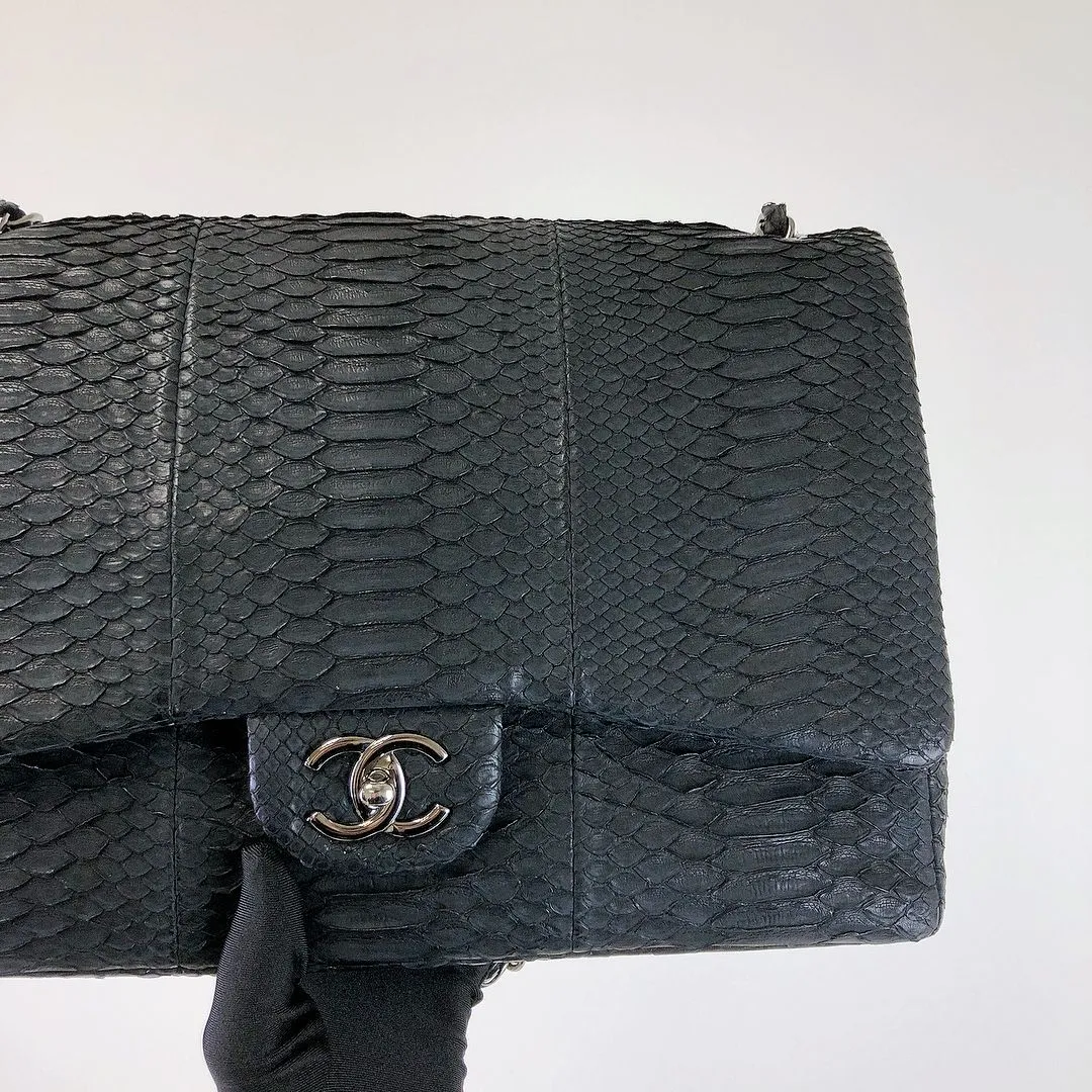 Chanel Timeless Classic Maxi Double Flap, Exotic