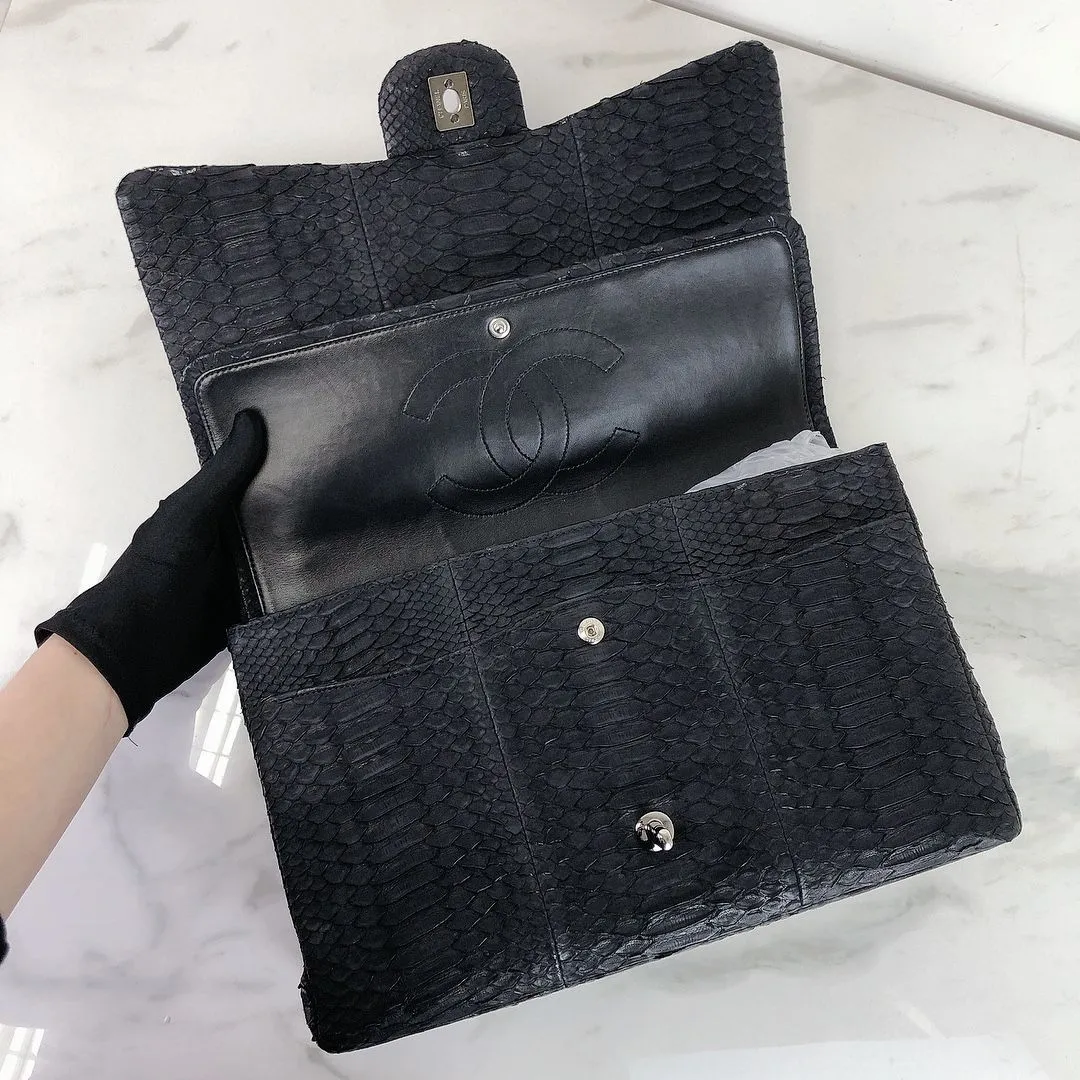 Chanel Timeless Classic Maxi Double Flap, Exotic