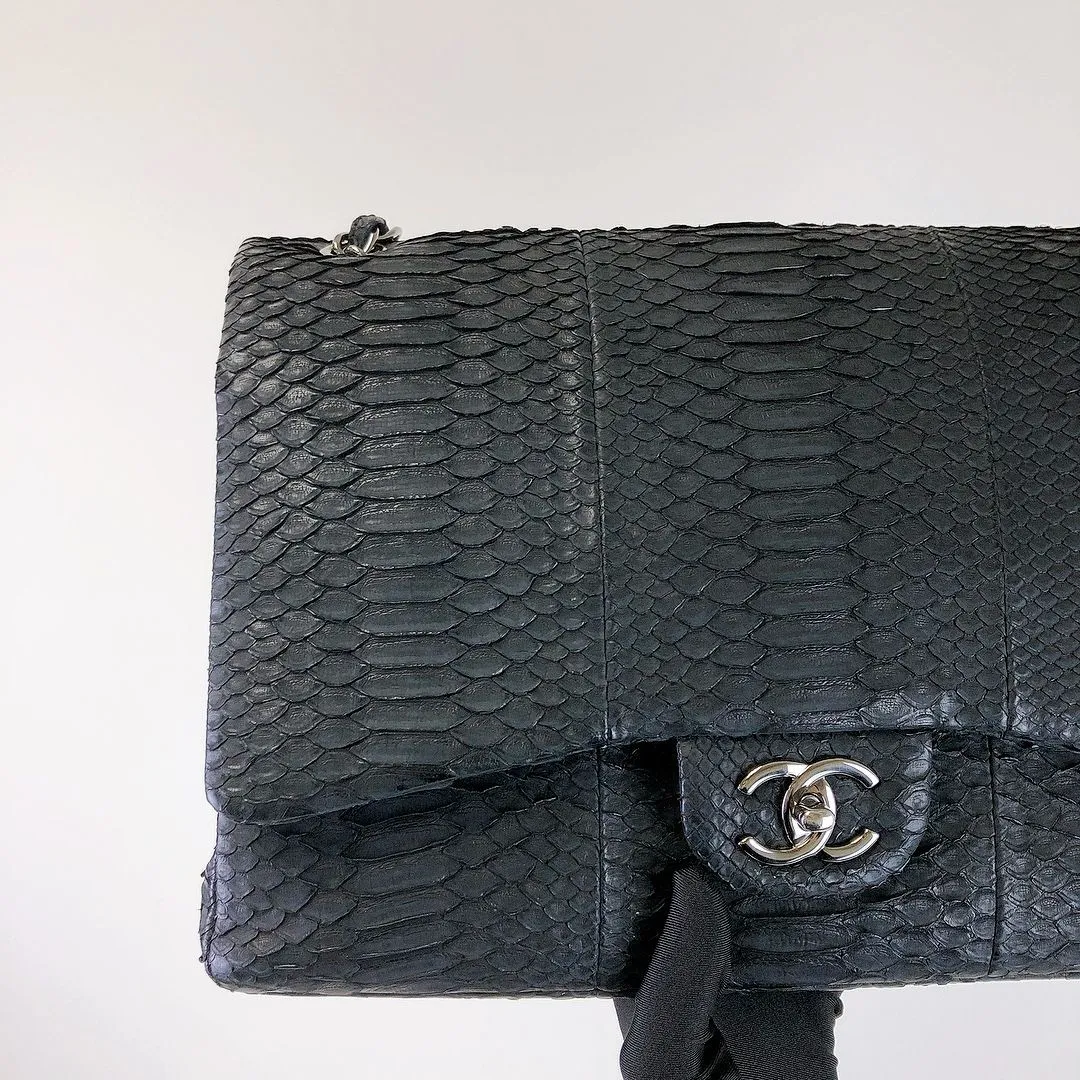 Chanel Timeless Classic Maxi Double Flap, Exotic