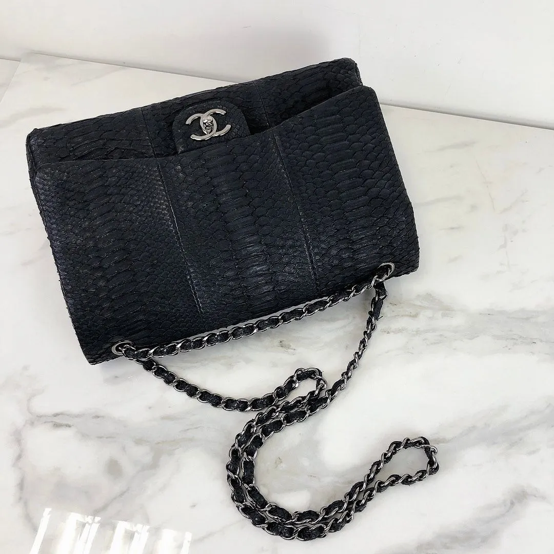 Chanel Timeless Classic Maxi Double Flap, Exotic
