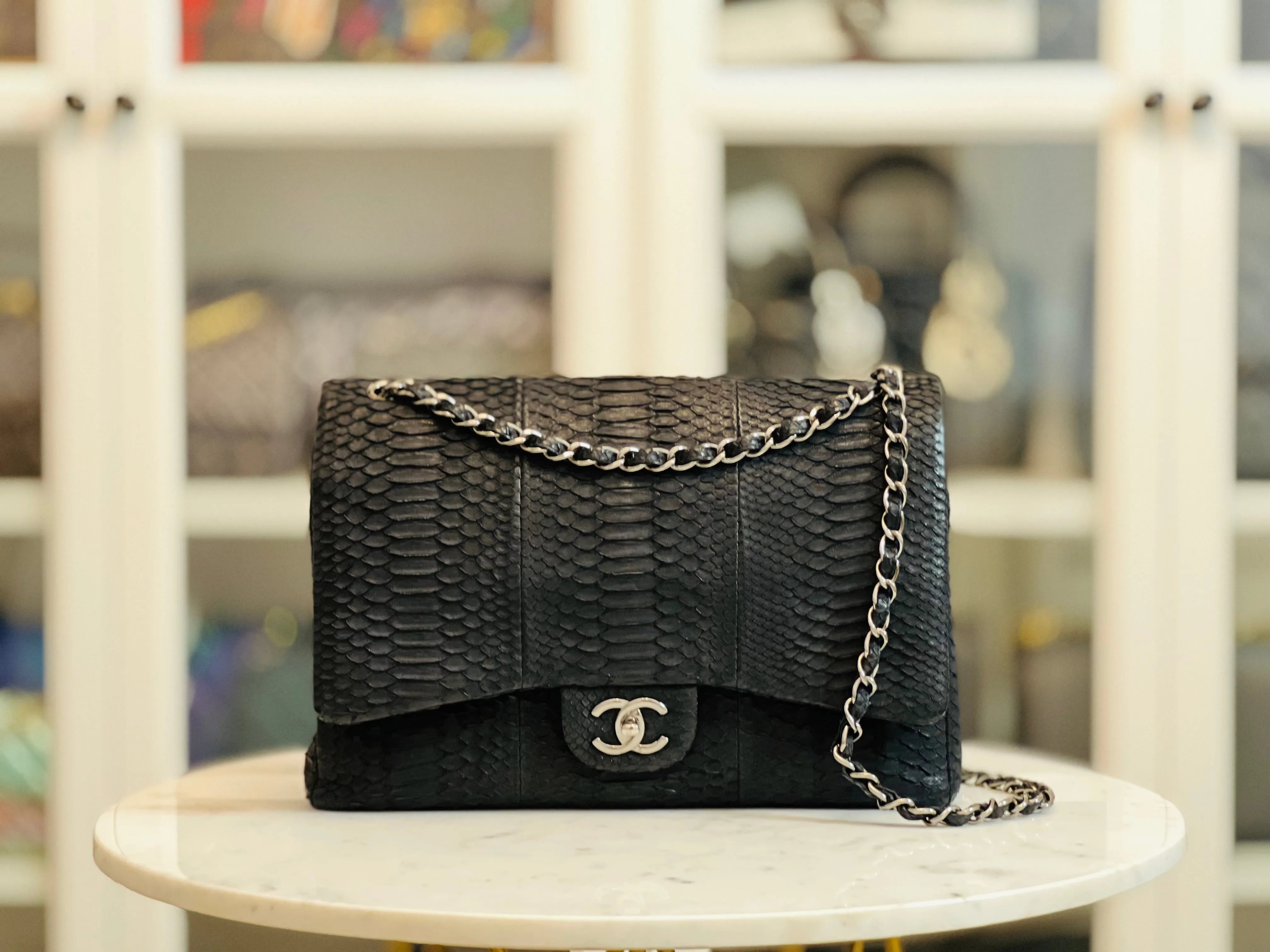 Chanel Timeless Classic Maxi Double Flap, Exotic