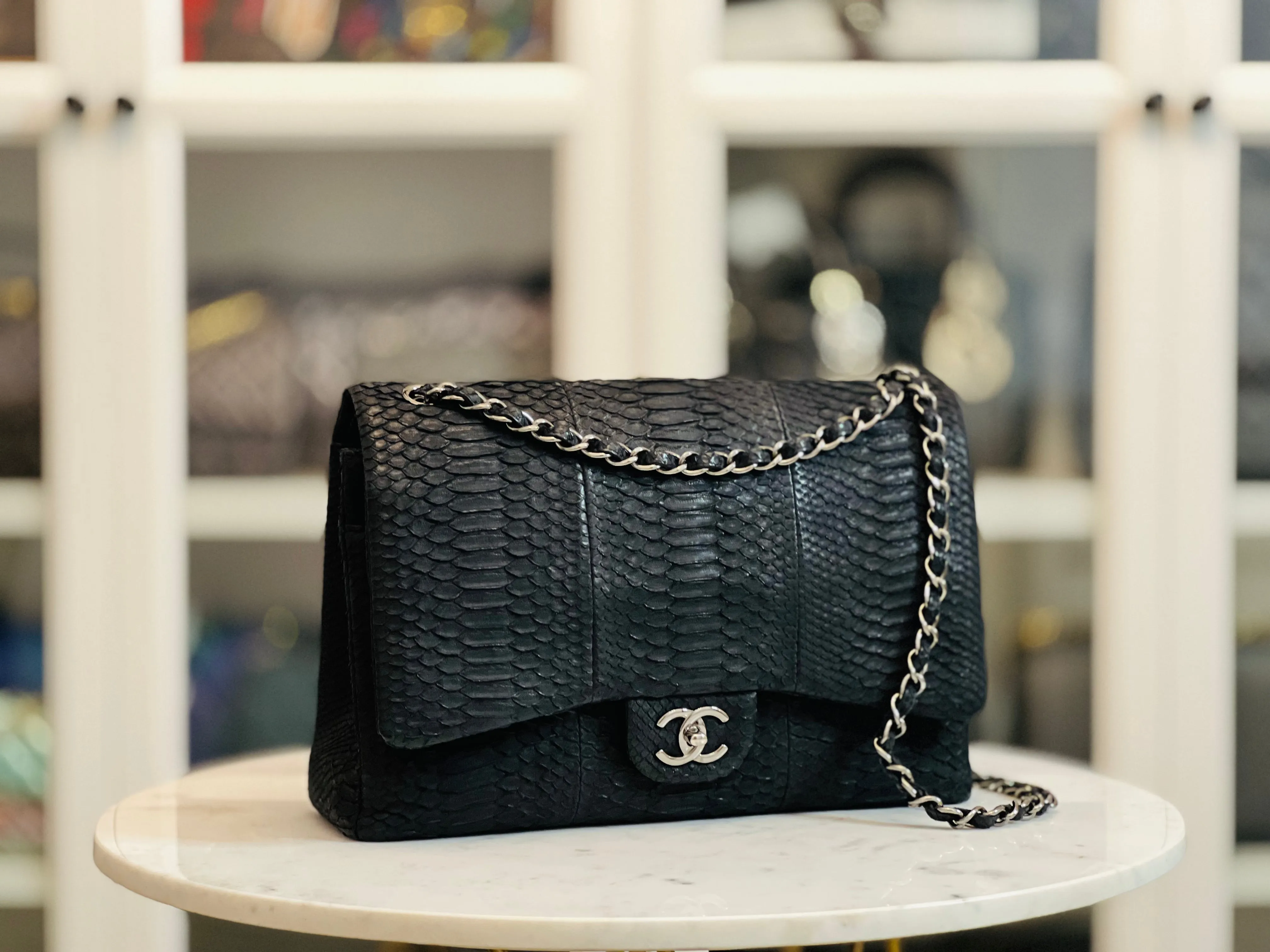 Chanel Timeless Classic Maxi Double Flap, Exotic