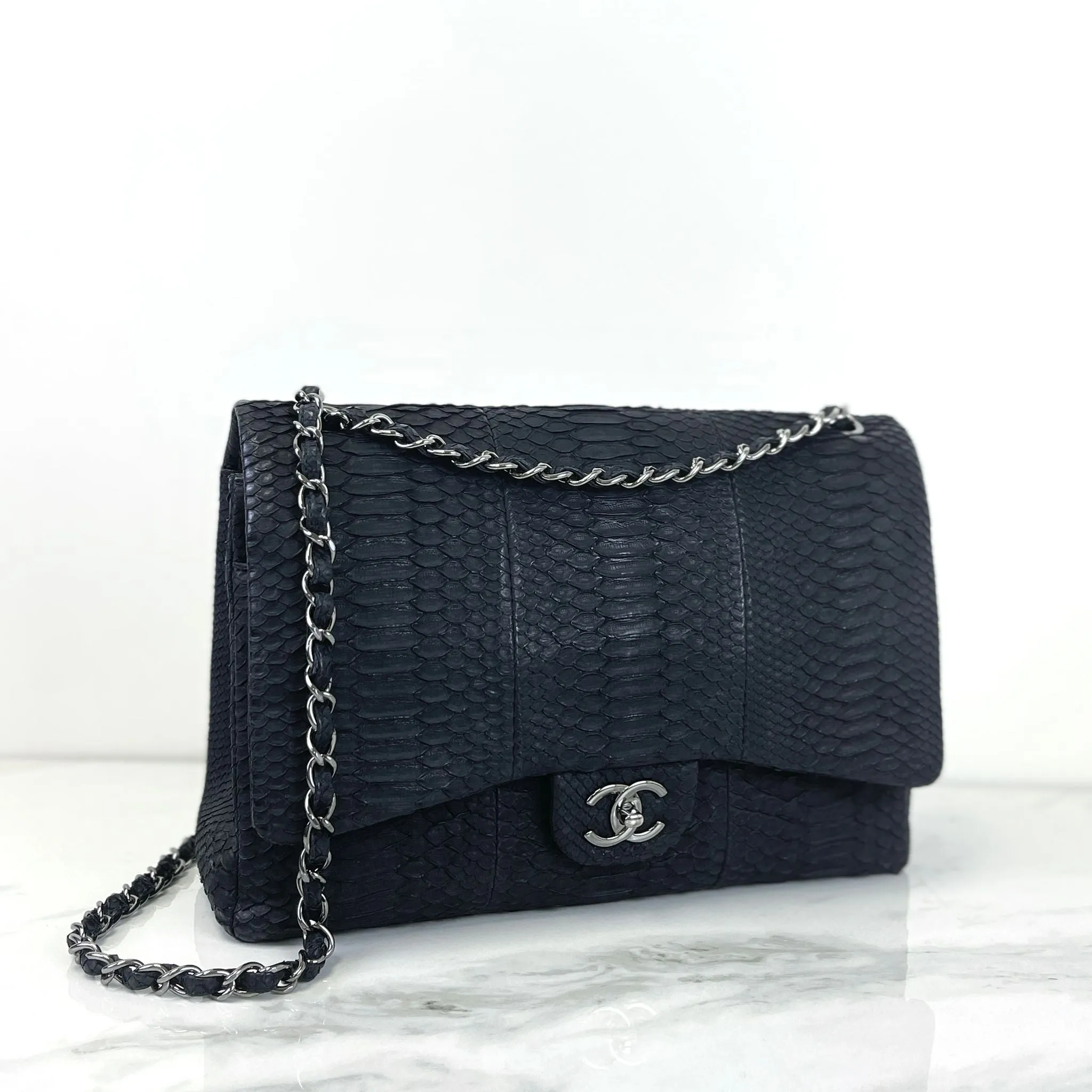 Chanel Timeless Classic Maxi Double Flap, Exotic