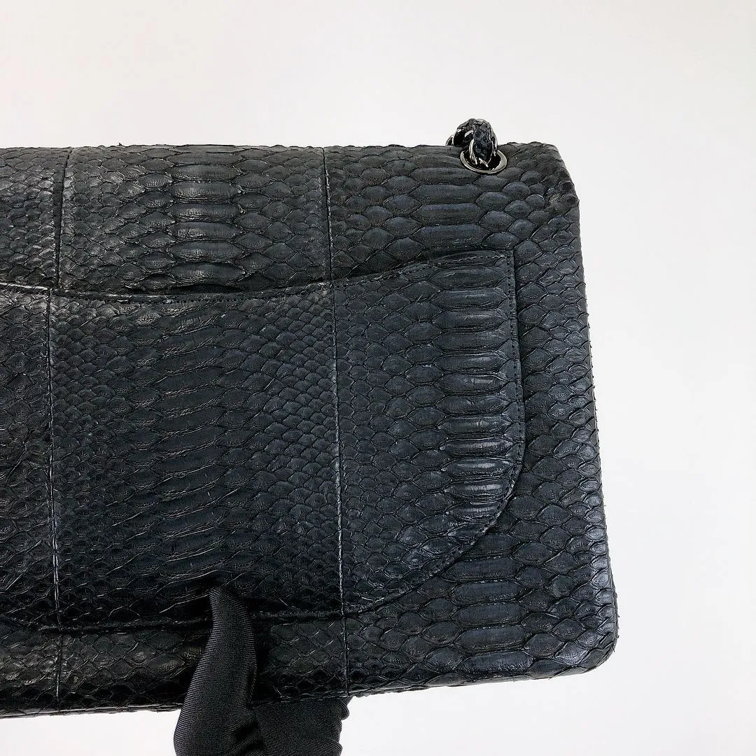 Chanel Timeless Classic Maxi Double Flap, Exotic