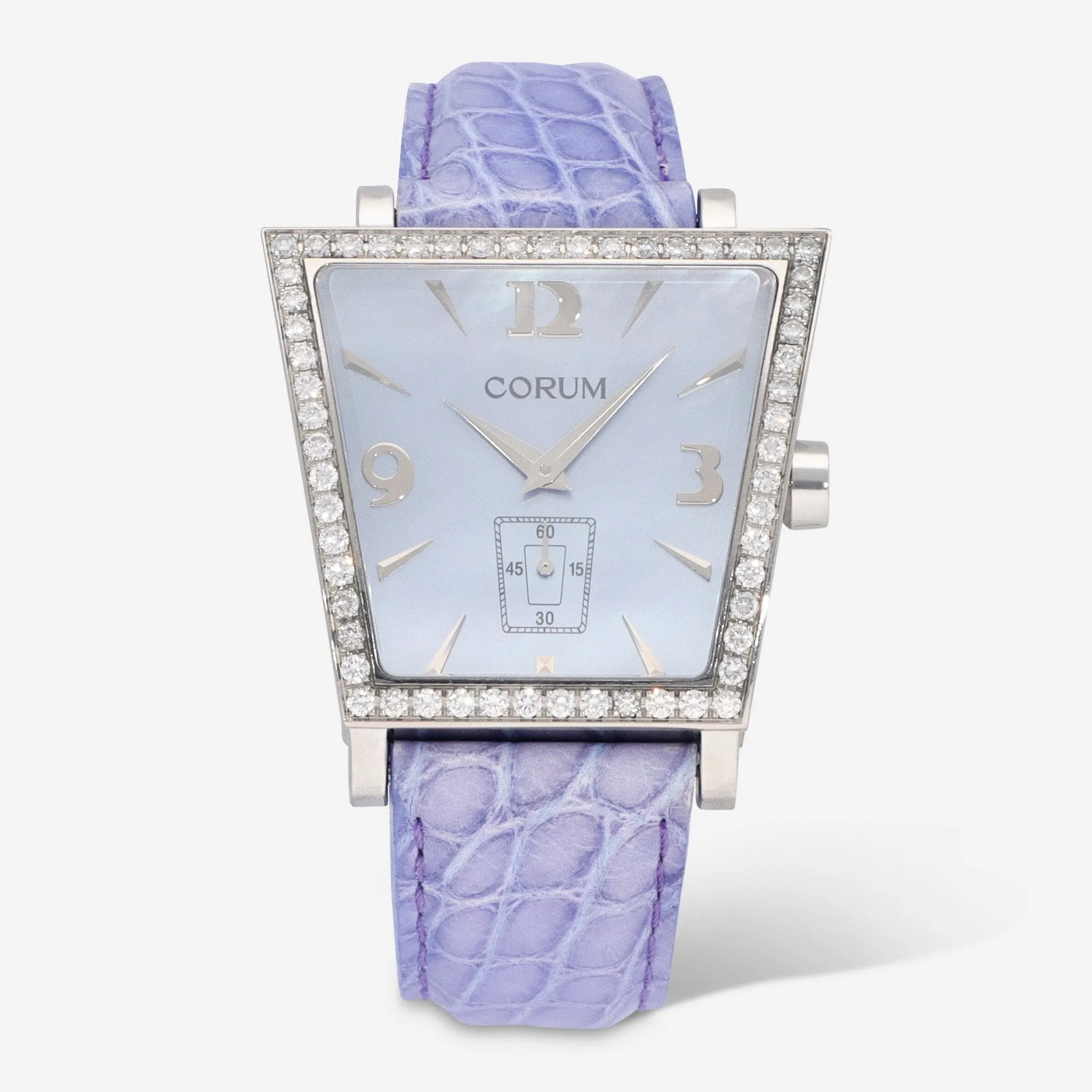 Corum Trapeze Stainless Steel Diamond Quartz Ladies Watch Z106/93749