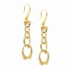 Gucci Nail Gold Drop Earrings
