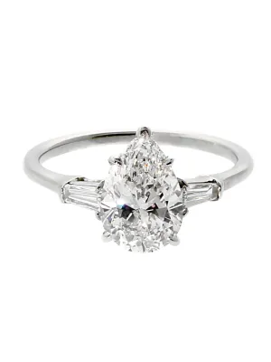 Harry Winston Diamond Engagement Ring 2.17ct