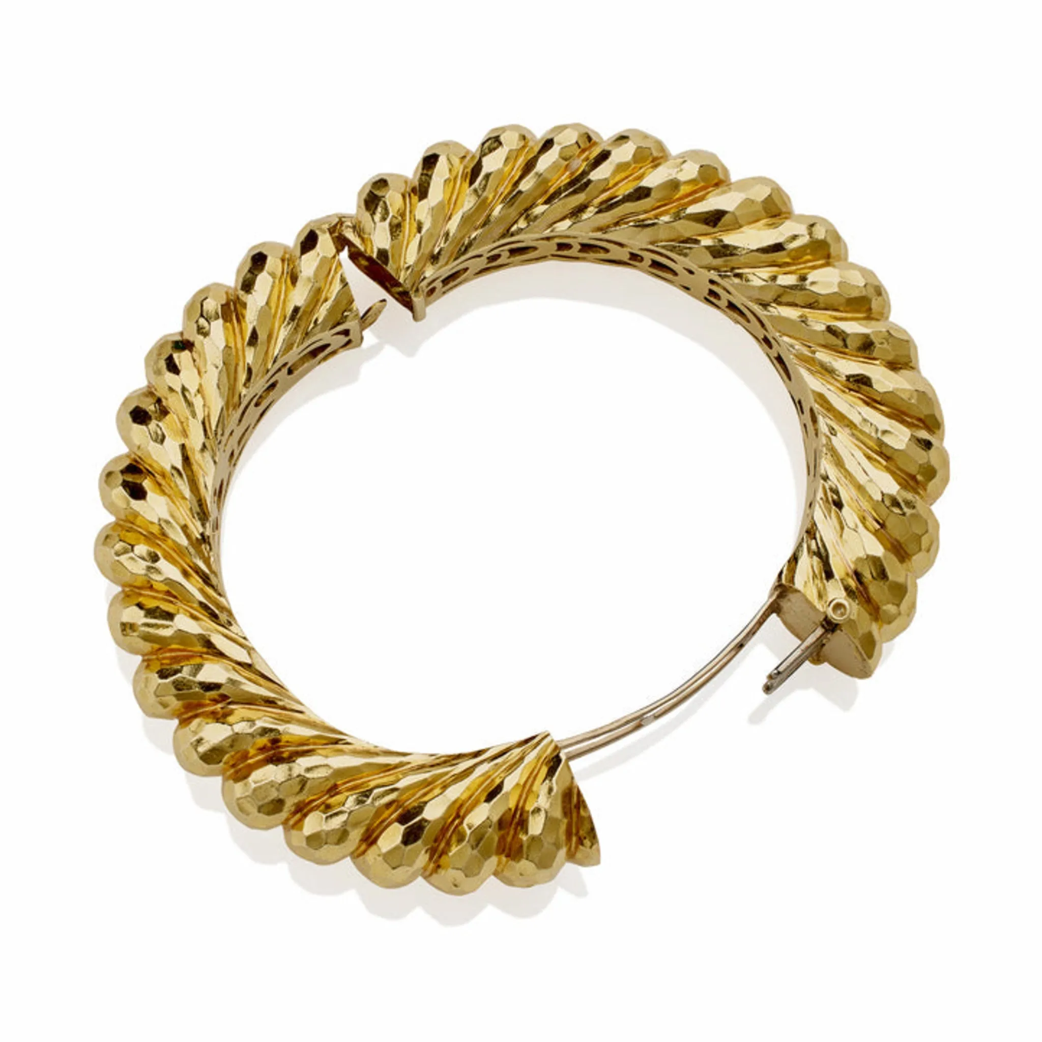 Henry Dunay 1970s 18KT Yellow Gold Bracelet