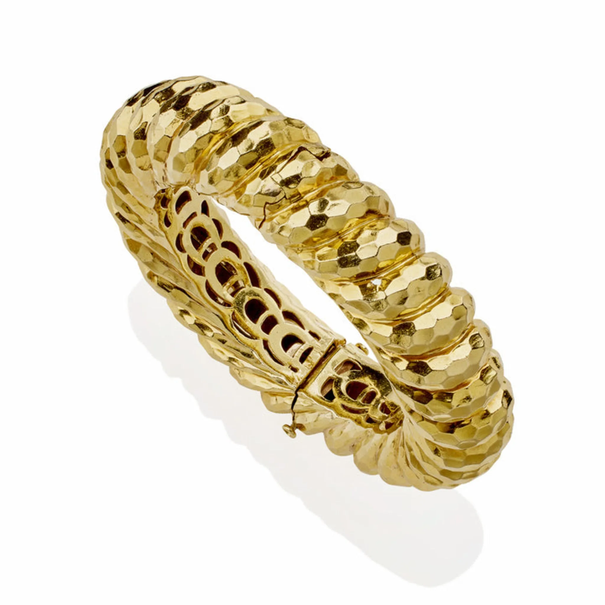 Henry Dunay 1970s 18KT Yellow Gold Bracelet