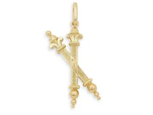 Mid-Century Cartier Pendant in 18K Gold