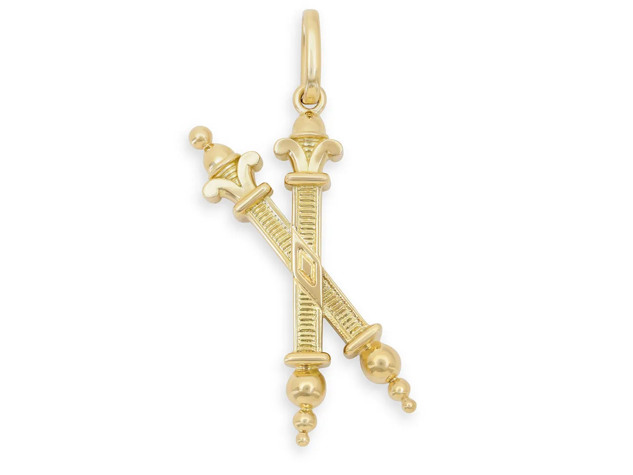 Mid-Century Cartier Pendant in 18K Gold