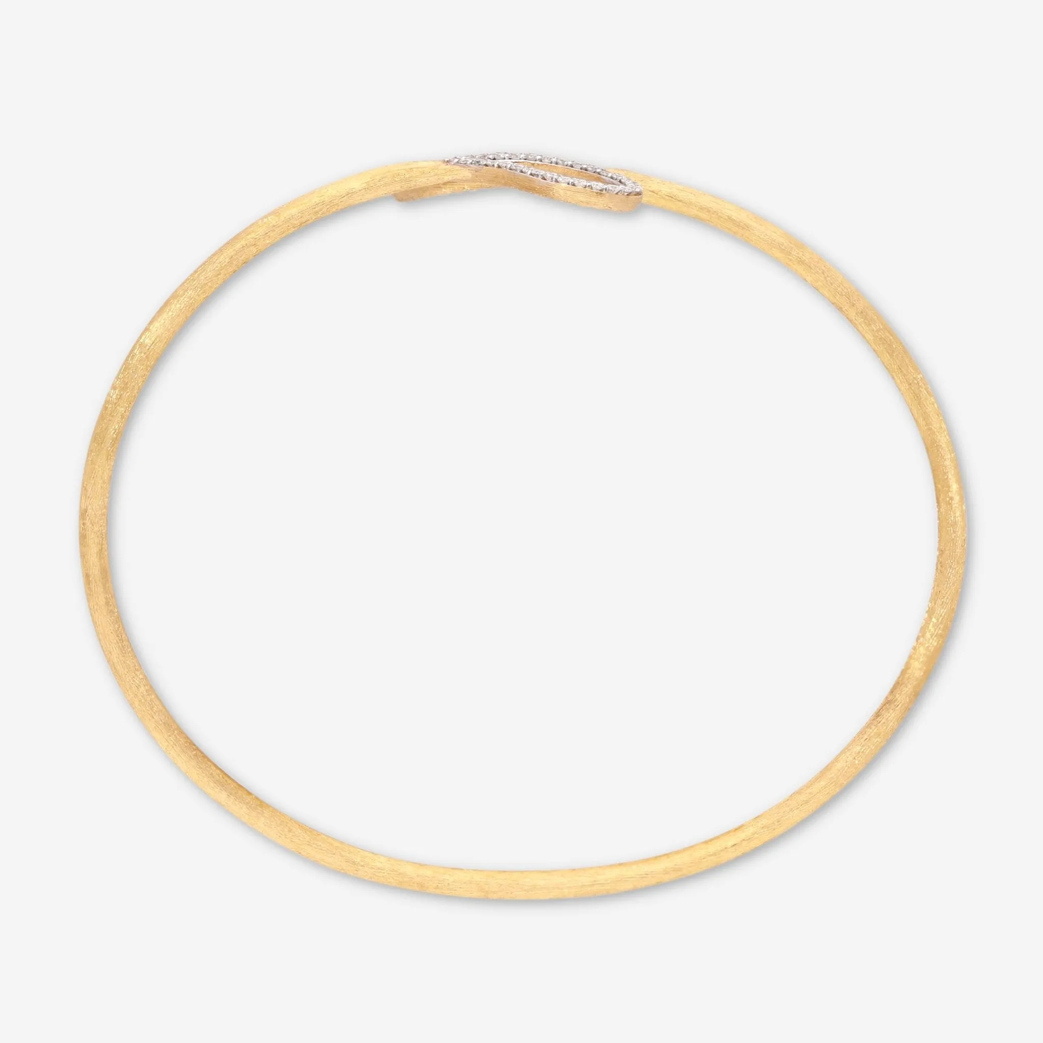 Nanis 18K Yellow Gold Diamond Bangle Bracelet BS18-569