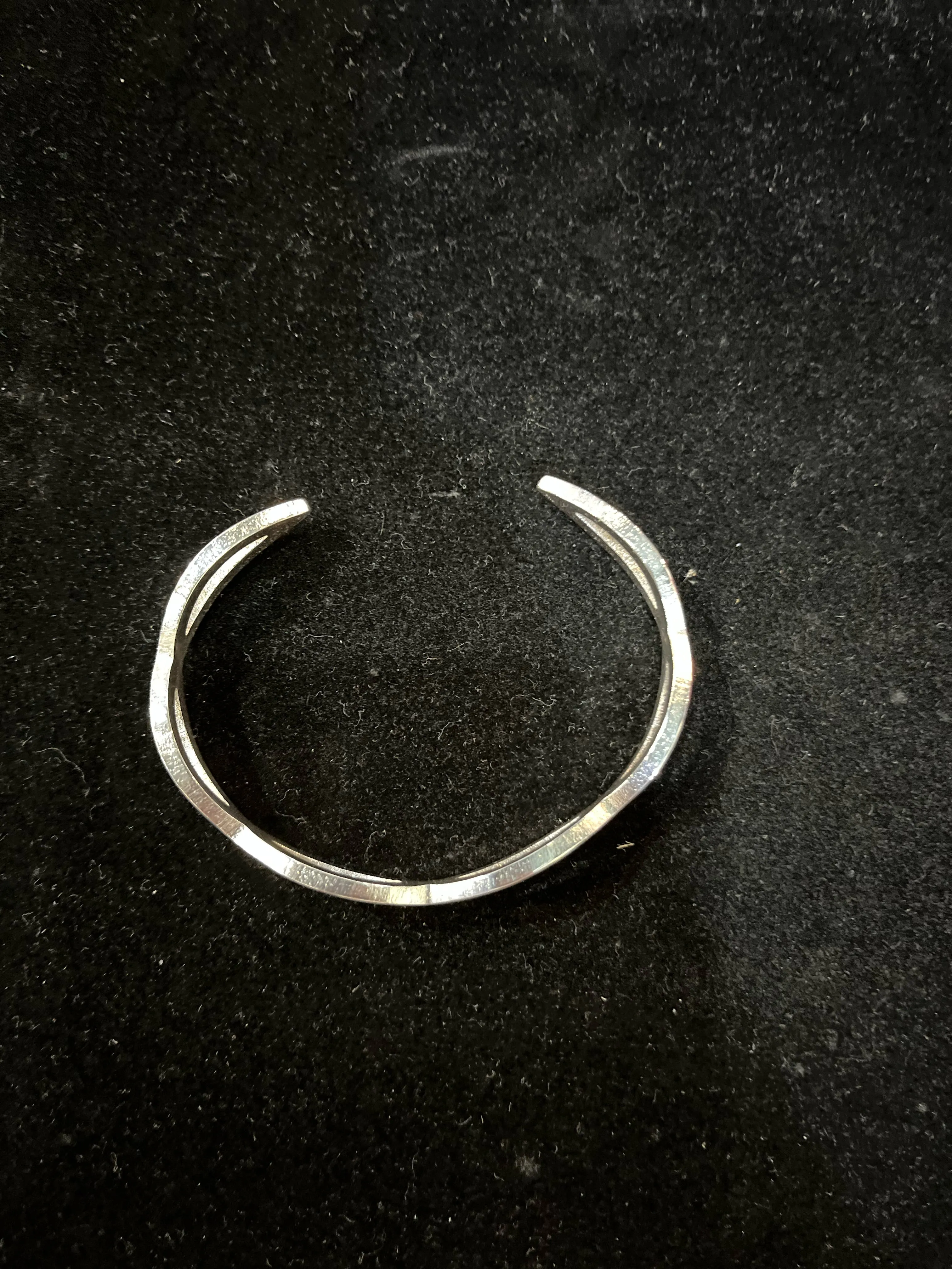 Newbridge Silverware Droplet Cuff Bracelet