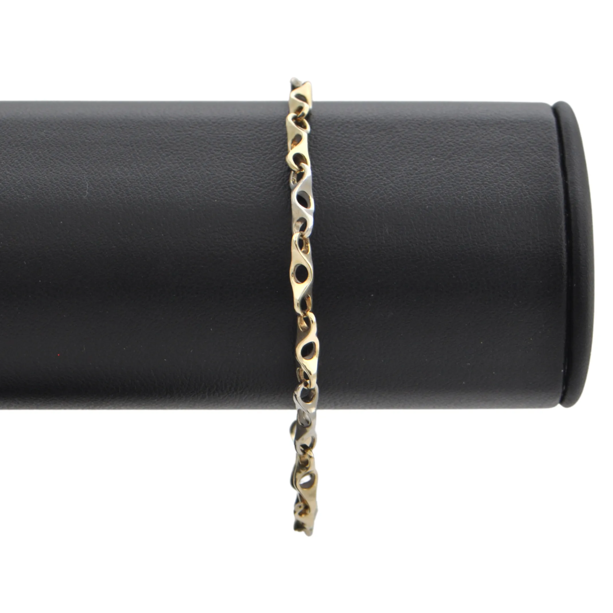 Vintage 14K Two-Toned Fancy Link Bracelet