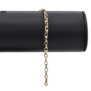 Vintage 14K Two-Toned Fancy Link Bracelet