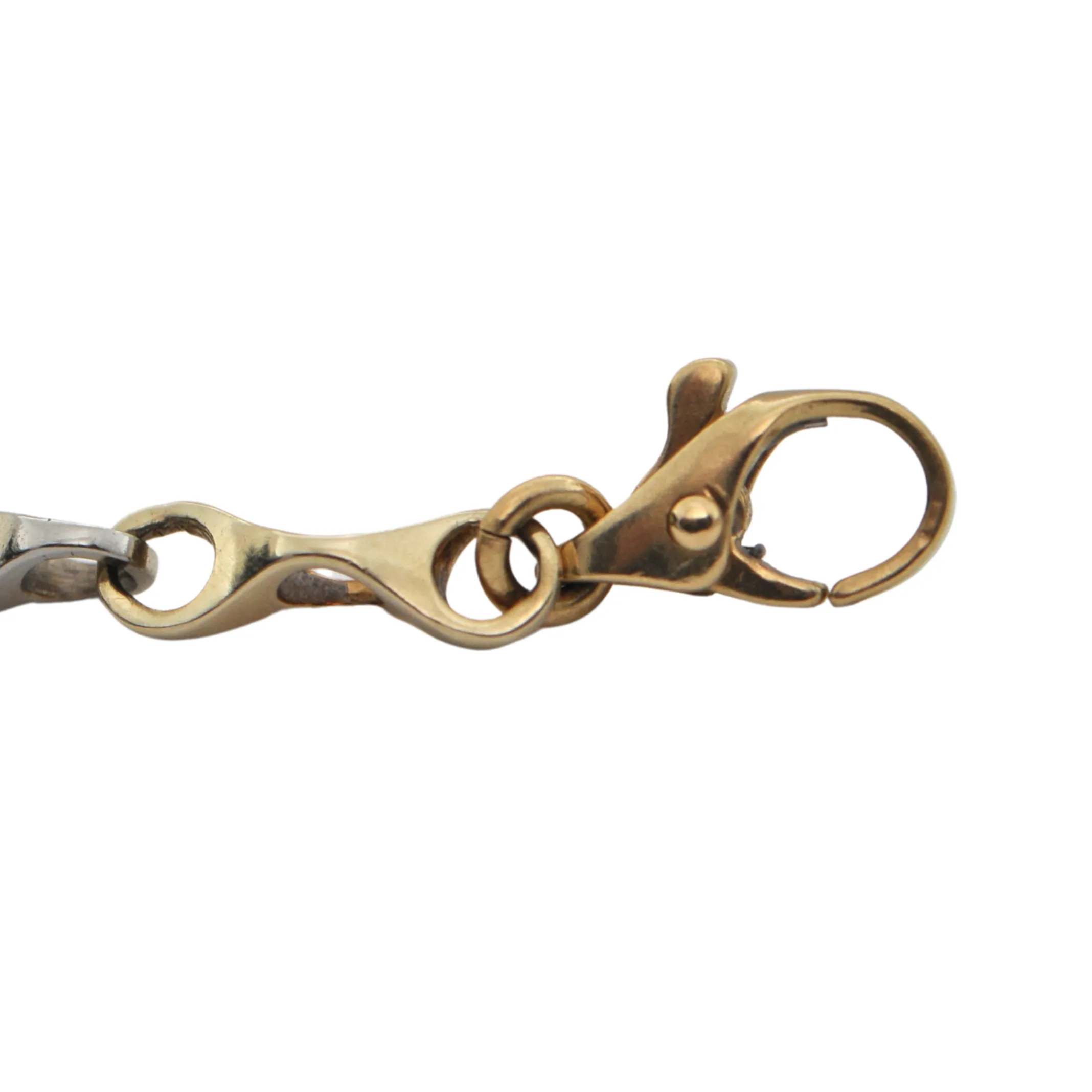 Vintage 14K Two-Toned Fancy Link Bracelet