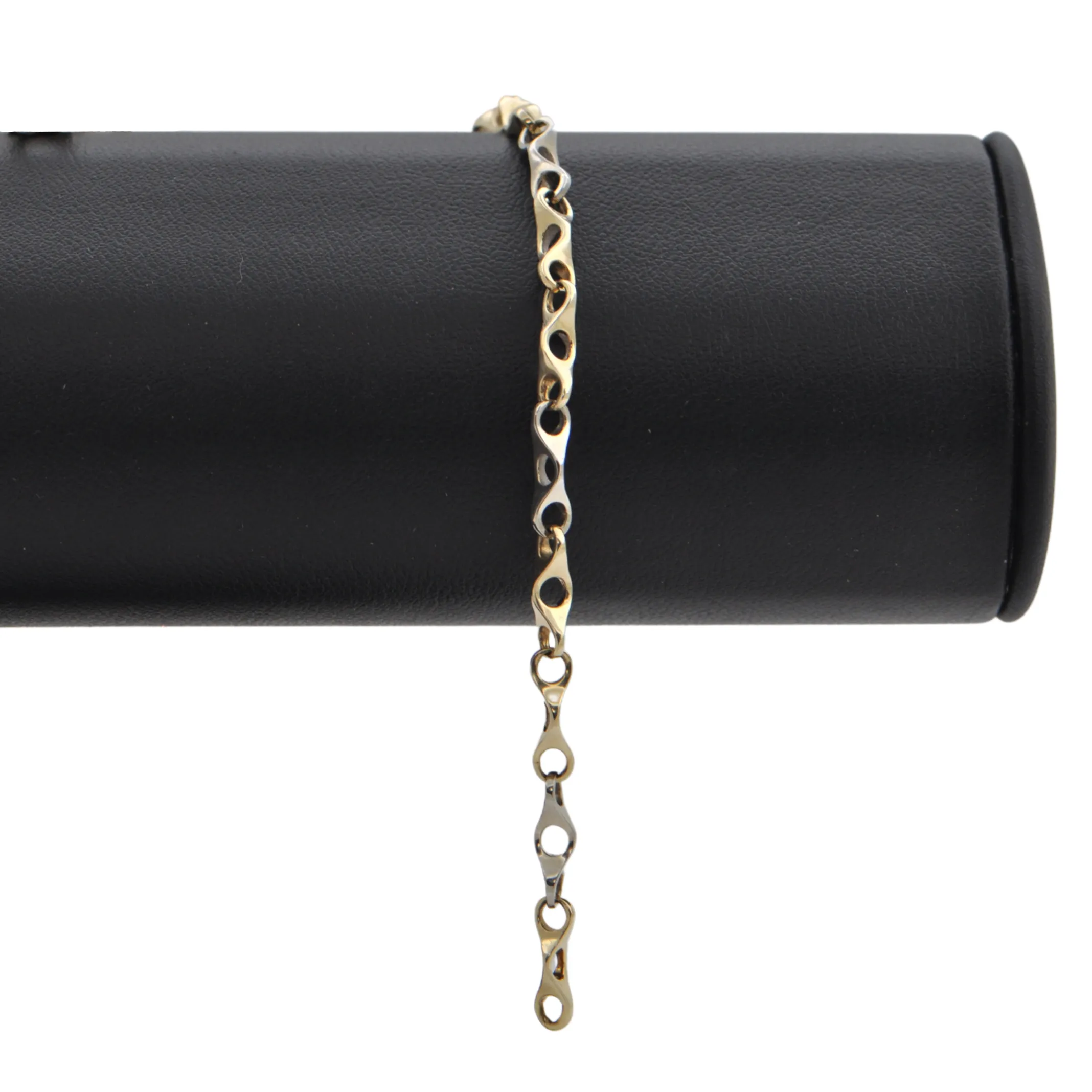 Vintage 14K Two-Toned Fancy Link Bracelet