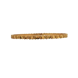 Vintage 22k Gold Bangle Bracelet